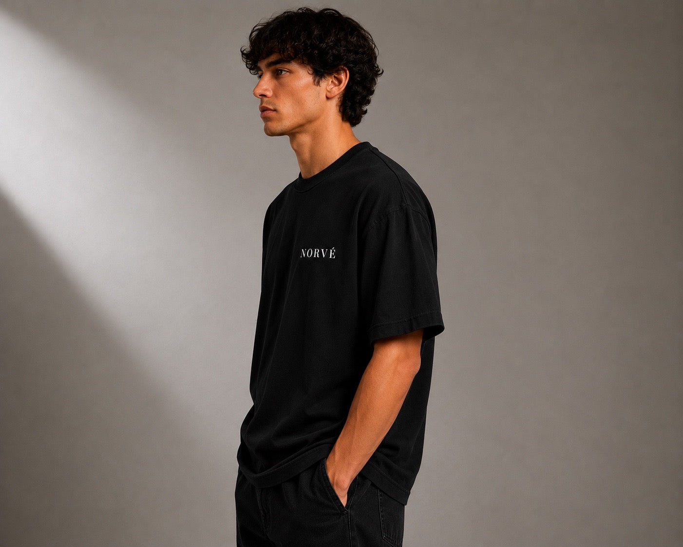 NORVÉ Summit Oversized T-Shirt – Black