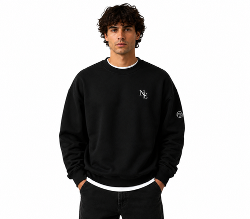 Normale Premium 440 GSM Sweatshirt Black