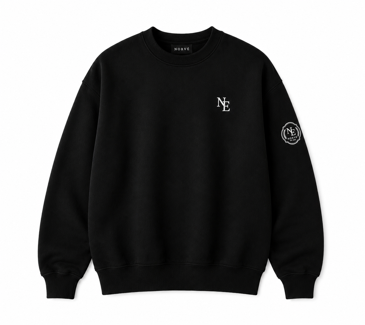 Normale Premium 440 GSM Sweatshirt Black
