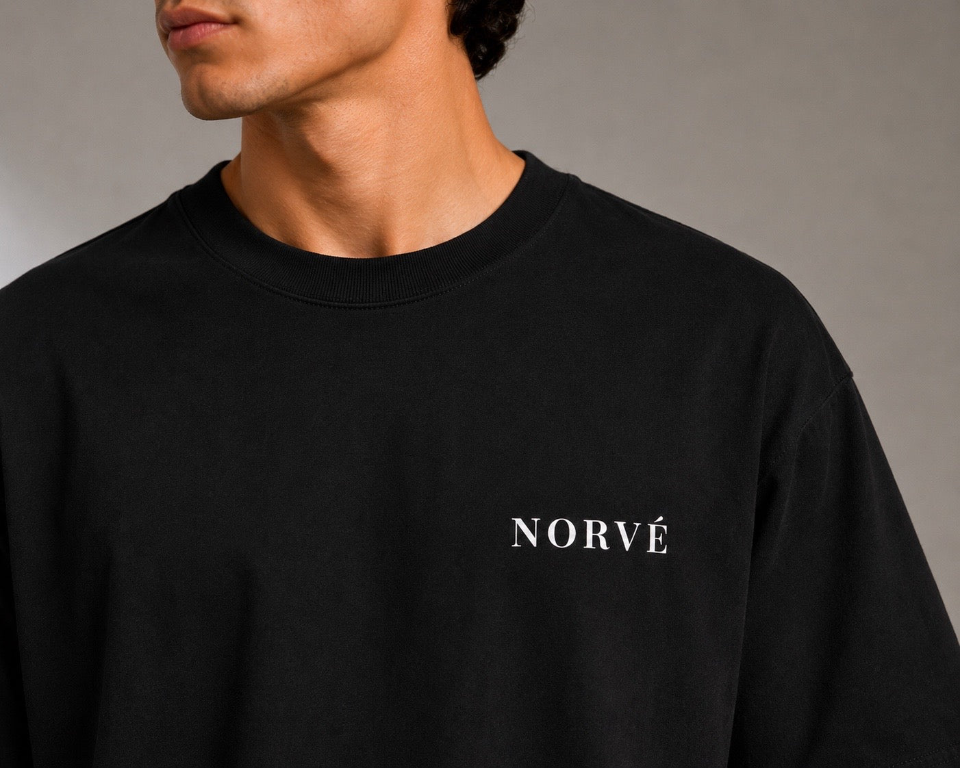 NORVÉ Summit Oversized T-Shirt – Black