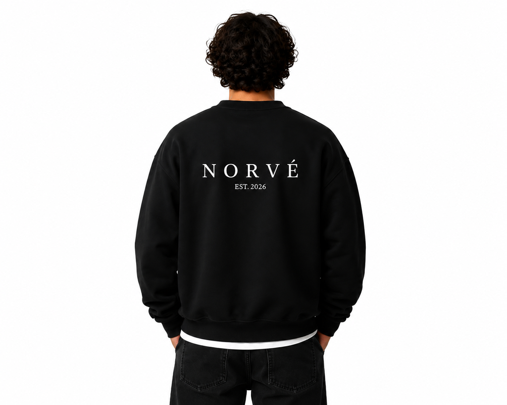 Normale Premium 440 GSM Sweatshirt Black