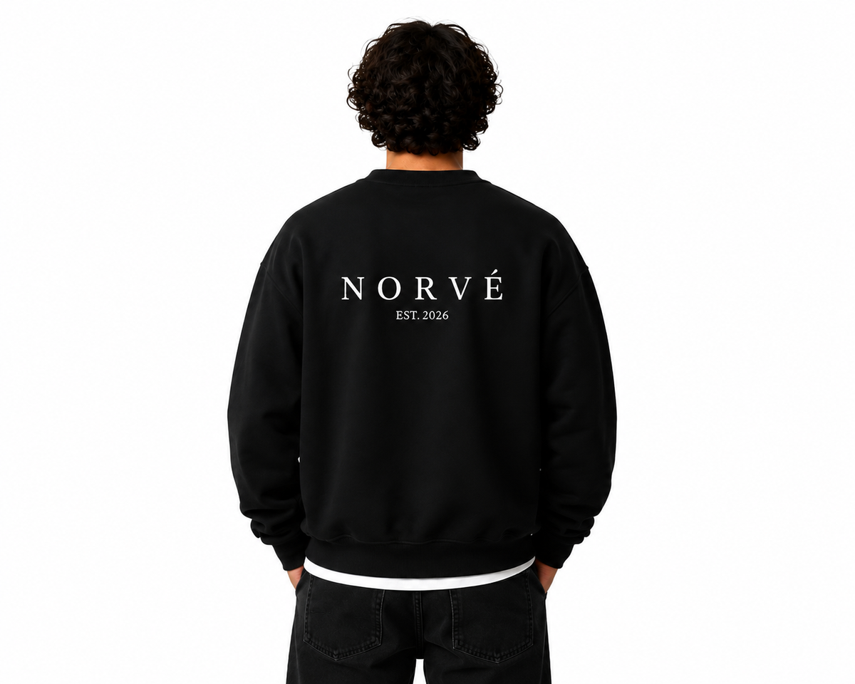 Normale Premium 440 GSM Sweatshirt Black
