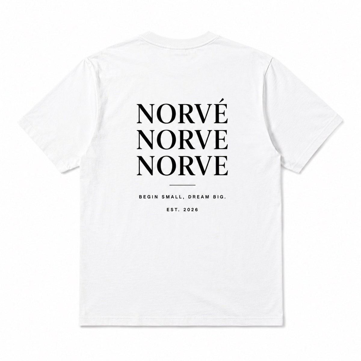 T-shirt Regular Premium White 240Gsm