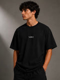 Norvé Oversized Graphic T-Shirt – Zwart