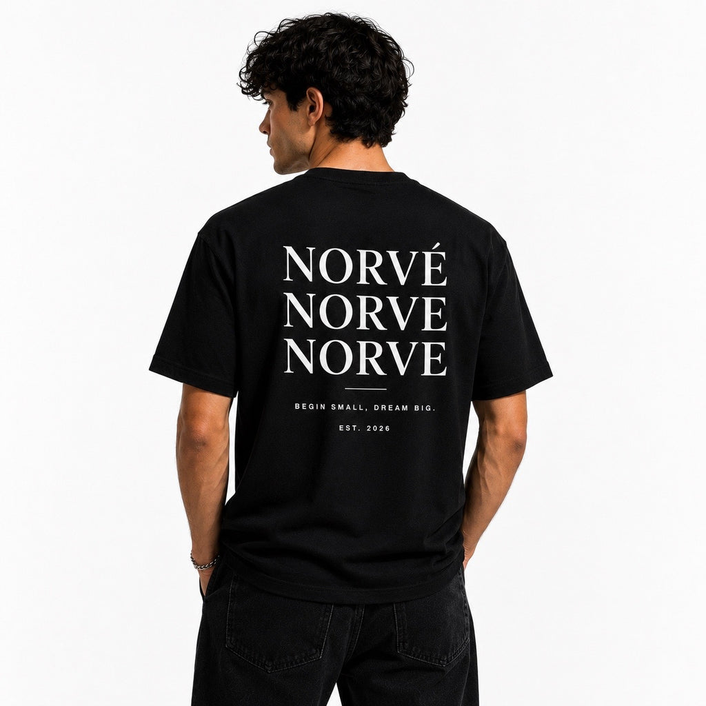 T-shirt Regular Premium Black 240 Gsm