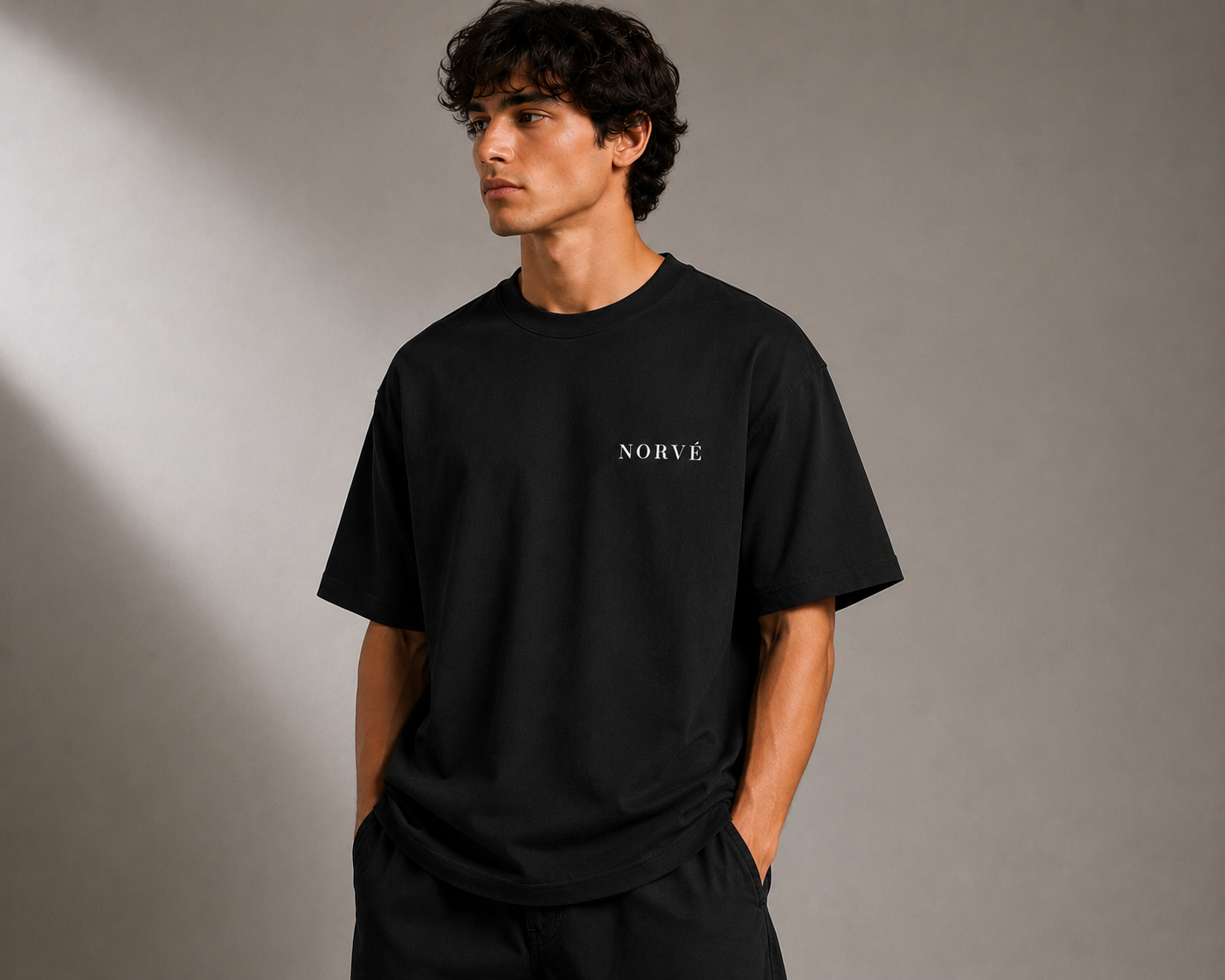 NORVÉ Summit Oversized T-Shirt – Black