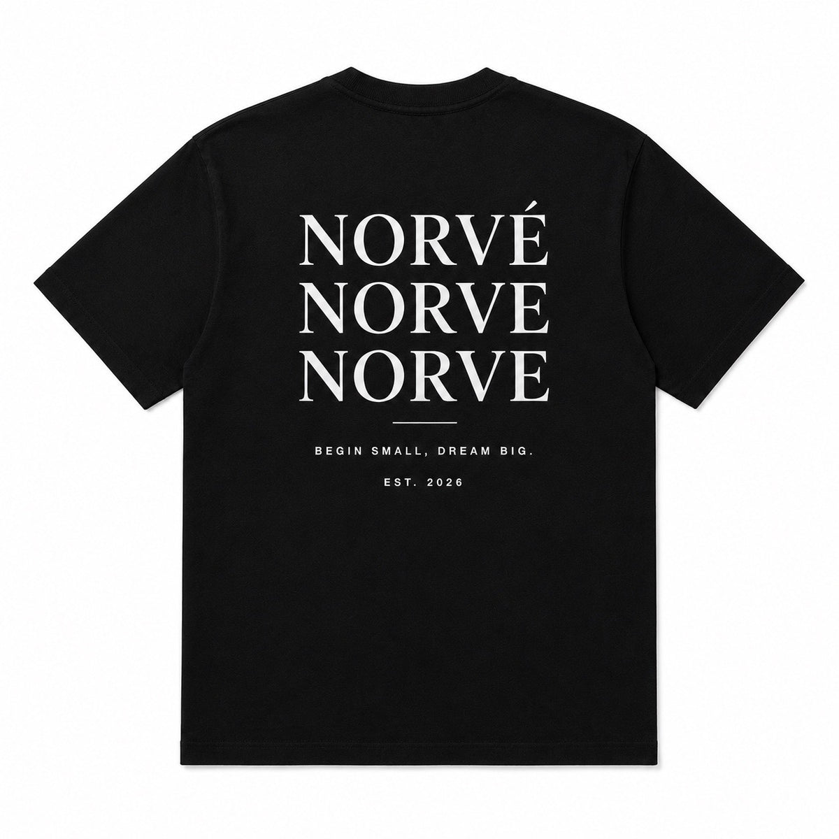 T-shirt Regular Premium Black 240 Gsm