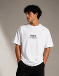 Norvé Oversized Statement T-Shirt – White