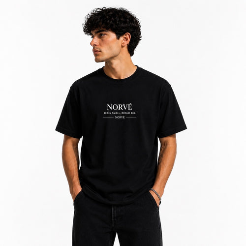T-shirt Regular Premium Black 240 Gsm